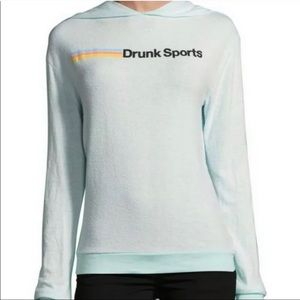 NWOT Wildfox “Drunk Sports” hoodie